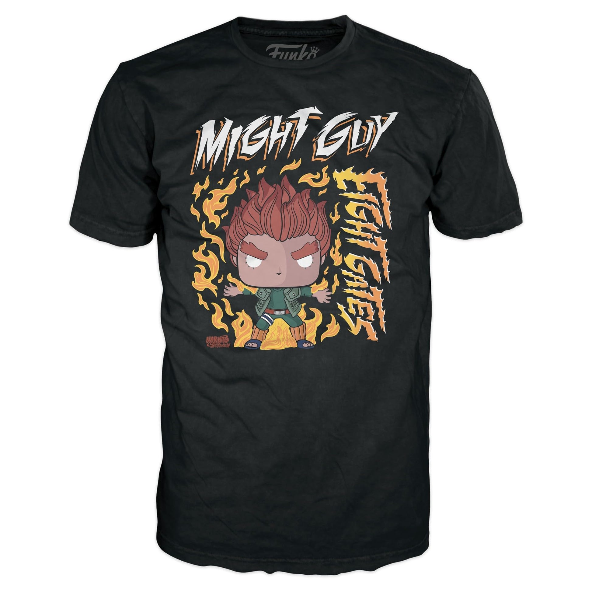 FUNKO TSHIRT NARUTO MIGHT GUY EIGHT INNER GATES SMALL