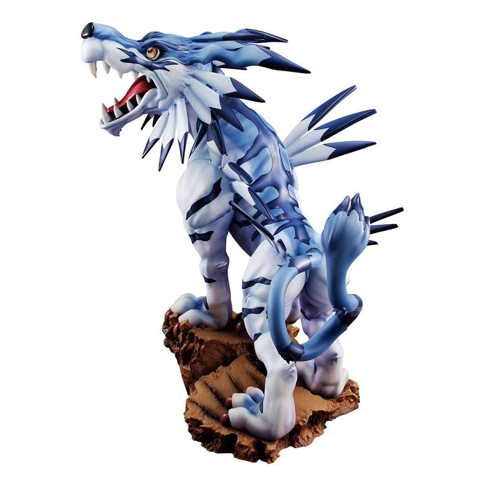 GEM SERIES STATUE DIGIMON ADVENTURES GARURUMON BATTLE VERION