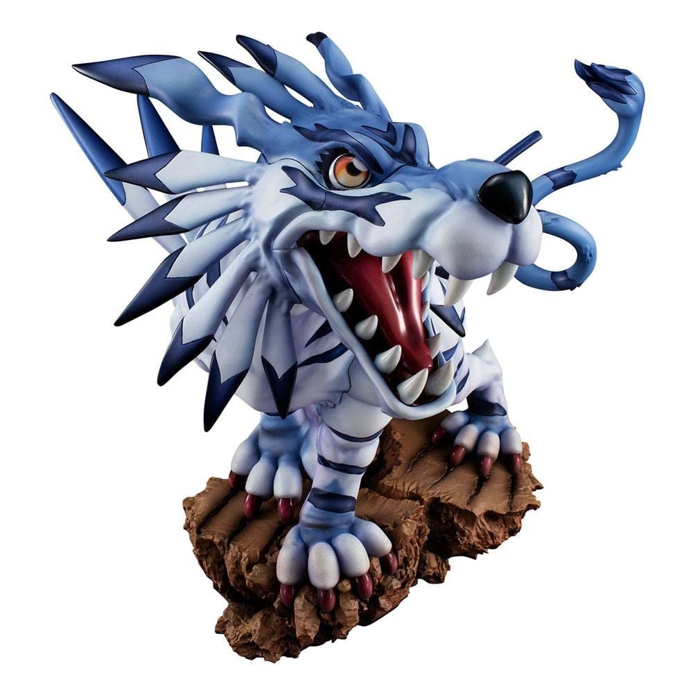 GEM SERIES STATUE DIGIMON ADVENTURES GARURUMON BATTLE VERION