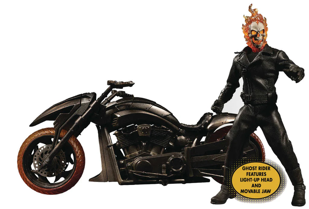 GHOST RIDER HELL CYCLE ONE 12 COLLECTION ACTION FIGURE SET