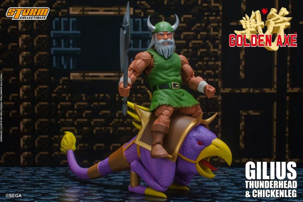 GOLDEN AXE GILIUS THUNDERHEAD AND CHICKEN LEG 1 12 SCALE