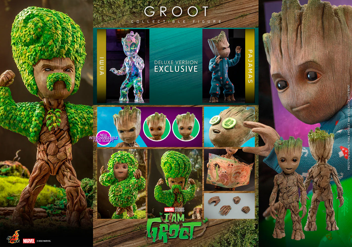 GROOT DELUXE VERSION FIGURE HOT TOY