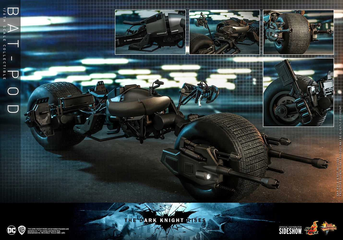 HOTTOYS DC BAT-POD 1/6