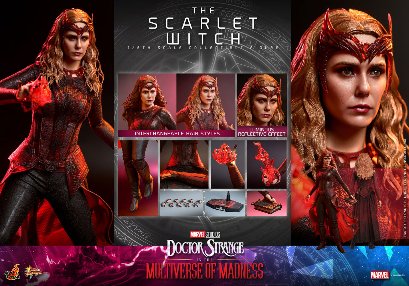 HOTTOYS DS2 THE SCARLET WITCH