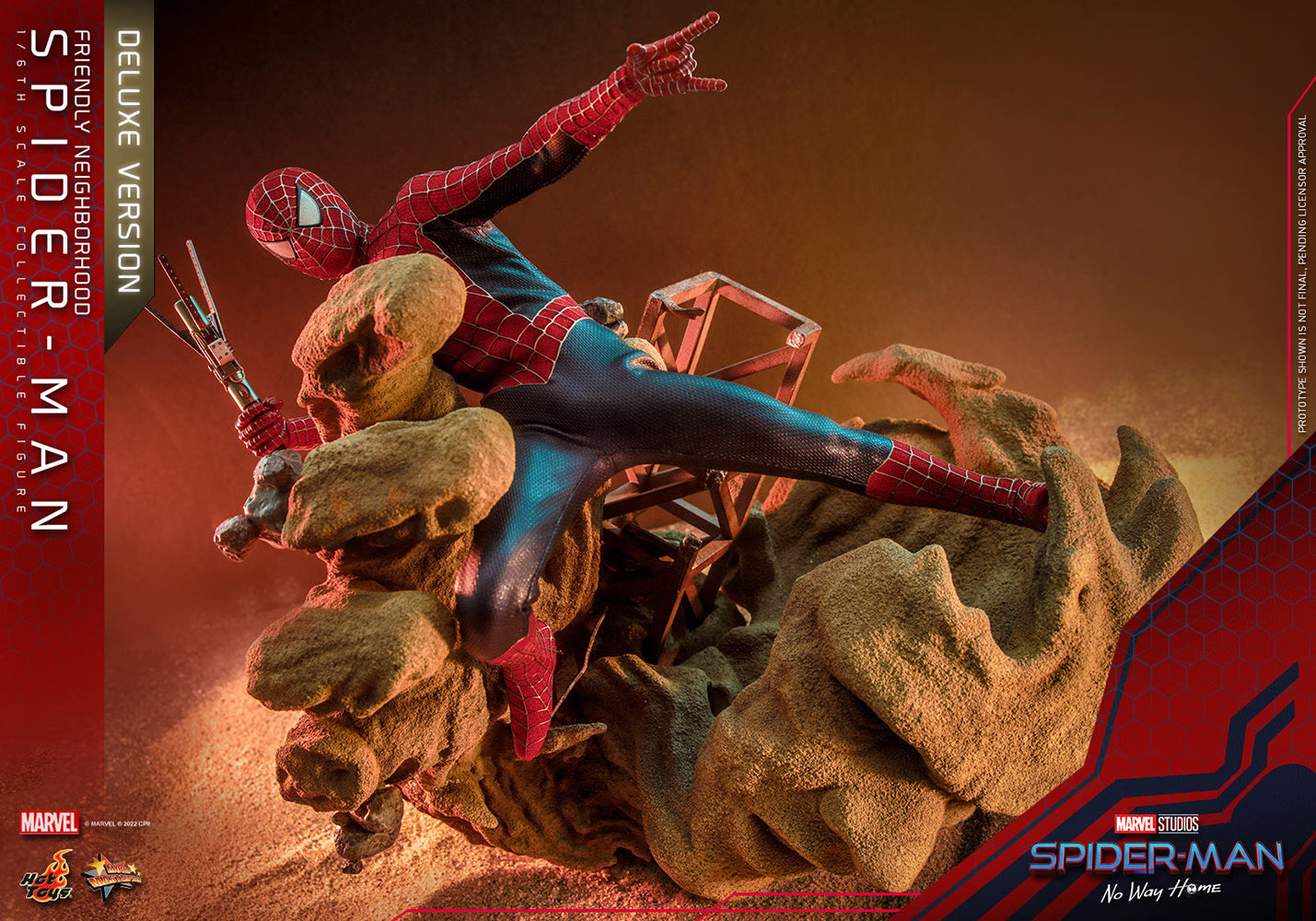 HOTTOYS FRIENDLY NEIGHBORHOOD SPIDER-MAN (DELUXE VERSION)