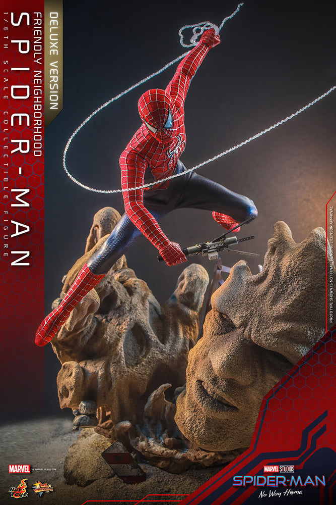 HOTTOYS FRIENDLY NEIGHBORHOOD SPIDER-MAN (DELUXE VERSION)