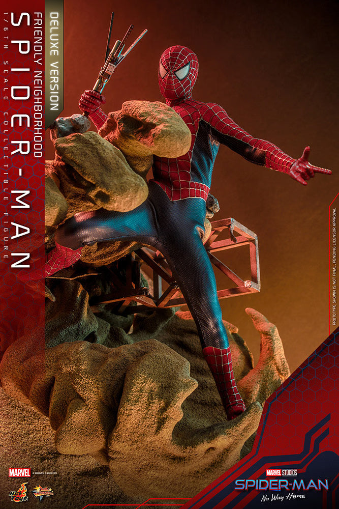 HOTTOYS FRIENDLY NEIGHBORHOOD SPIDER-MAN (DELUXE VERSION)