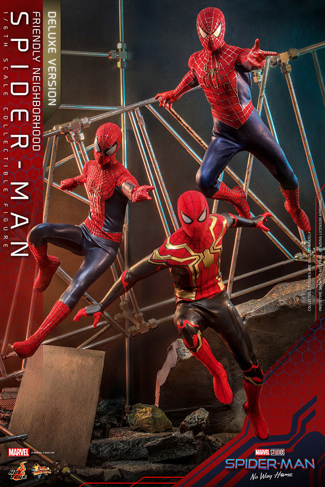 HOTTOYS FRIENDLY NEIGHBORHOOD SPIDER-MAN (DELUXE VERSION)