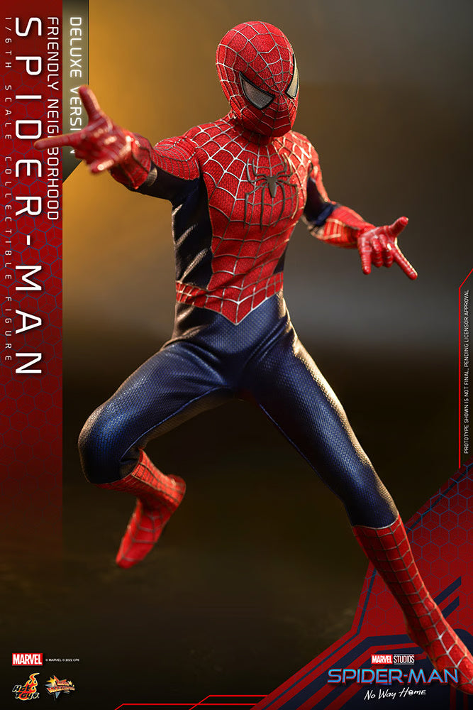 HOTTOYS FRIENDLY NEIGHBORHOOD SPIDER-MAN (DELUXE VERSION)