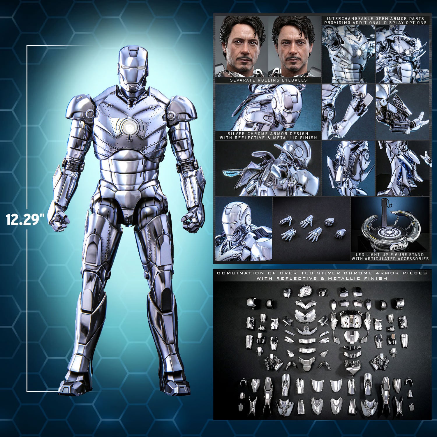 HOTTOYS IRON MAN MARK II (2.0)