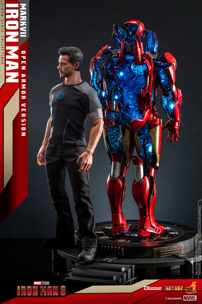 HOTTOYS IRON MAN MARK VII (OPEN ARMOR VERSION) 1/6