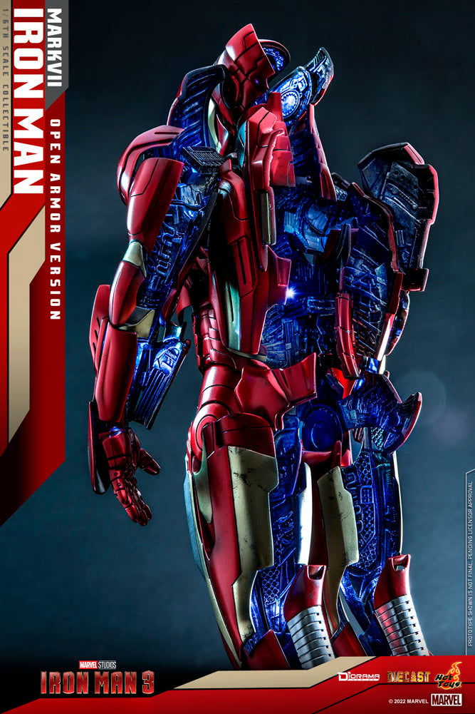HOTTOYS IRON MAN MARK VII (OPEN ARMOR VERSION) 1/6