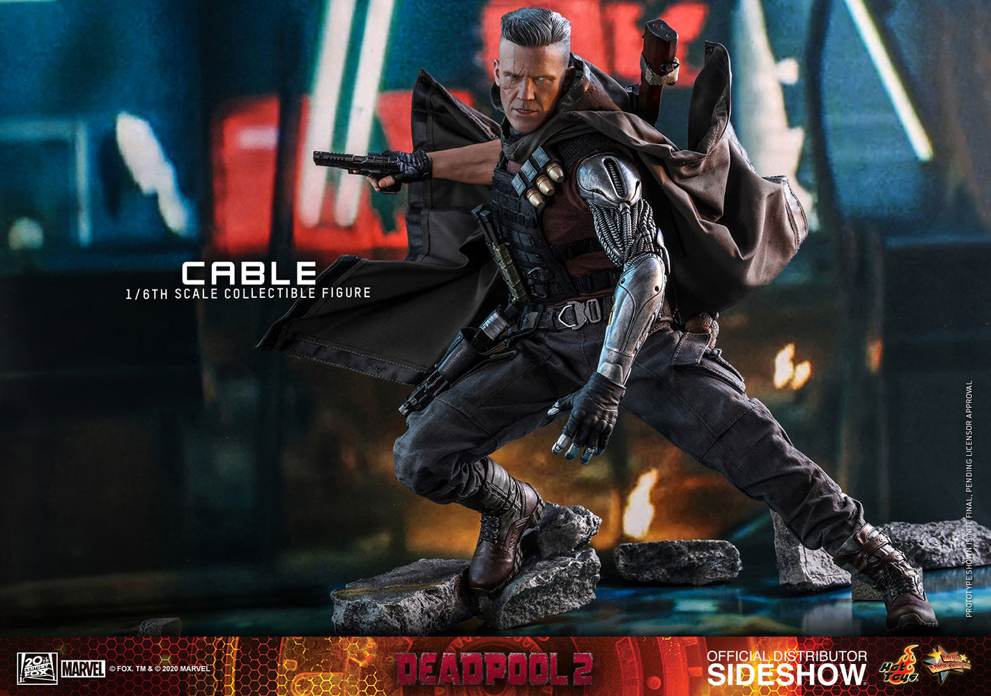 HOTTOYS MARVEL DEADPOOL 2 - CABLE 1/6
