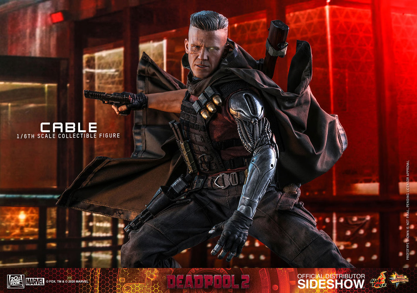 HOTTOYS MARVEL DEADPOOL 2 - CABLE 1/6
