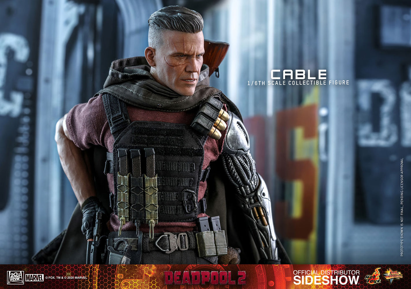 HOTTOYS MARVEL DEADPOOL 2 - CABLE 1/6