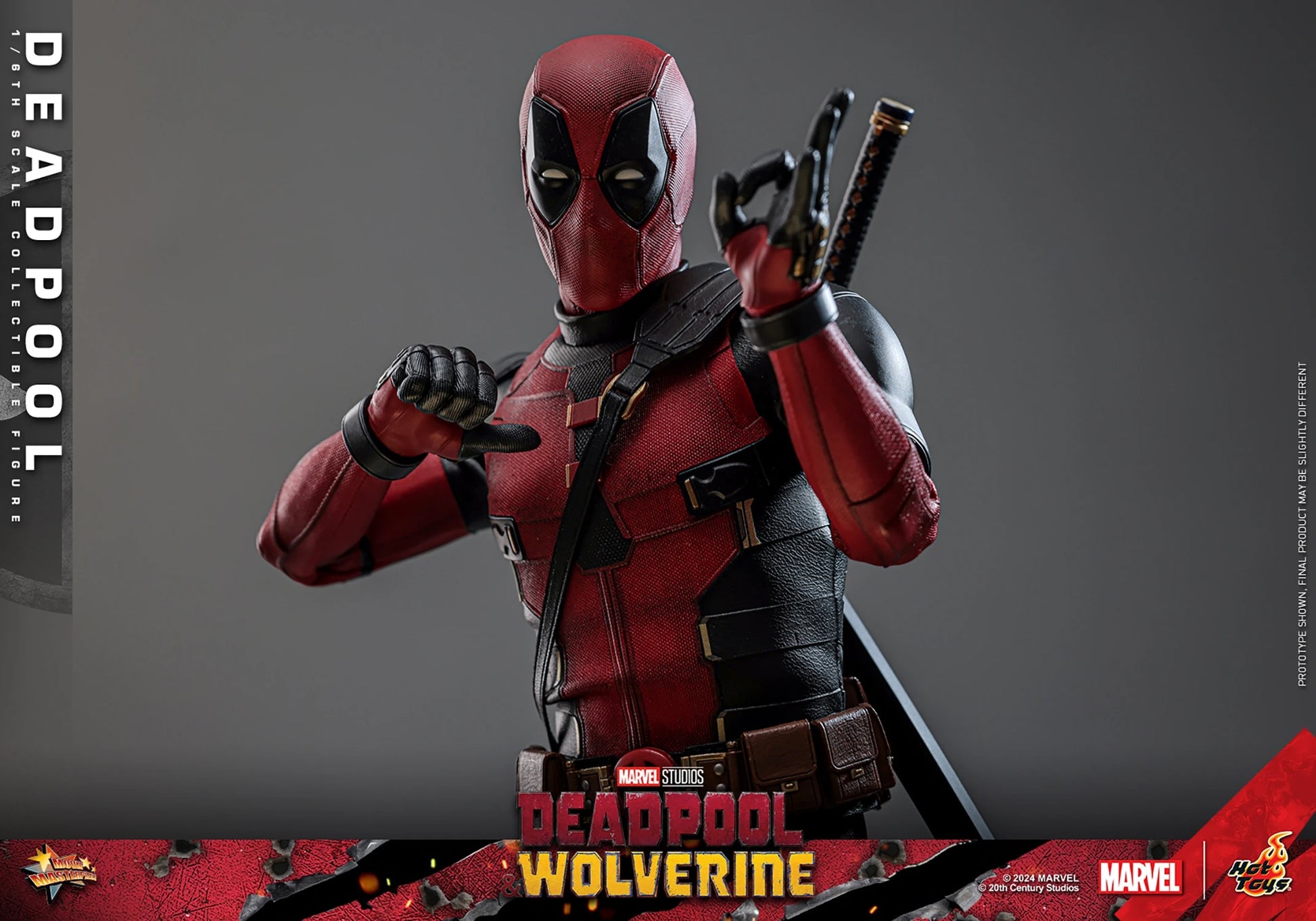 HOTTOYS MARVEL DEADPOOL 1/6
