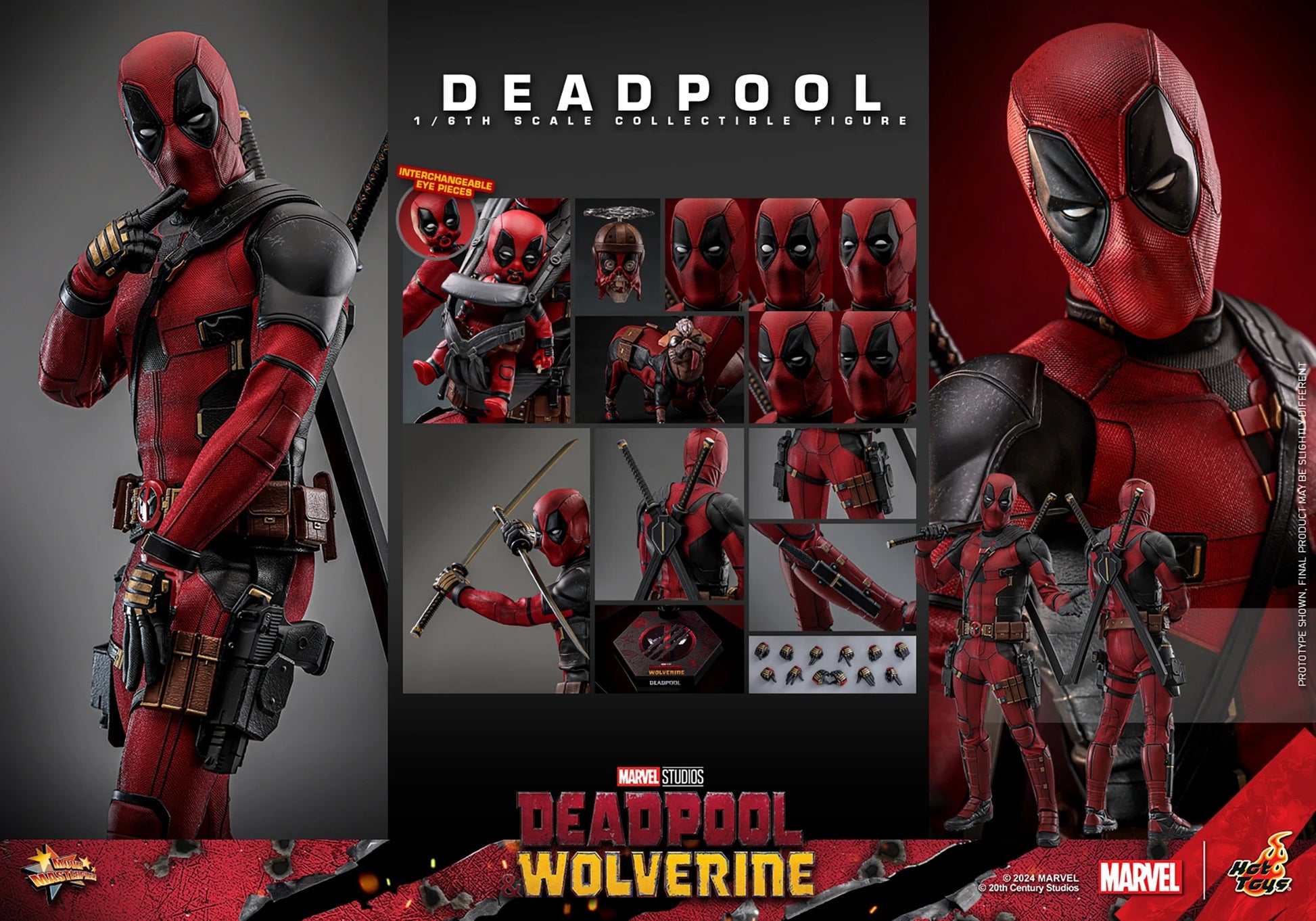 HOTTOYS MARVEL DEADPOOL 1/6