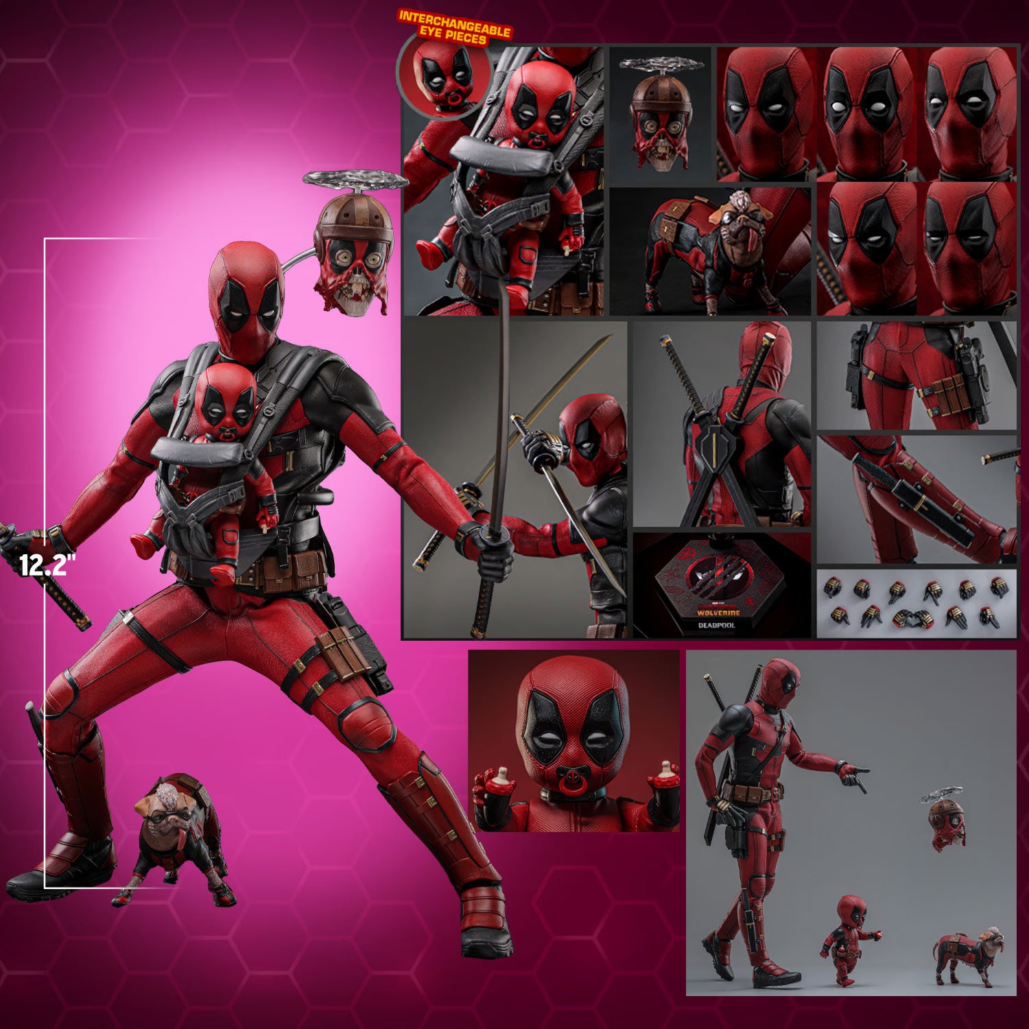 HOTTOYS MARVEL DEADPOOL 1/6