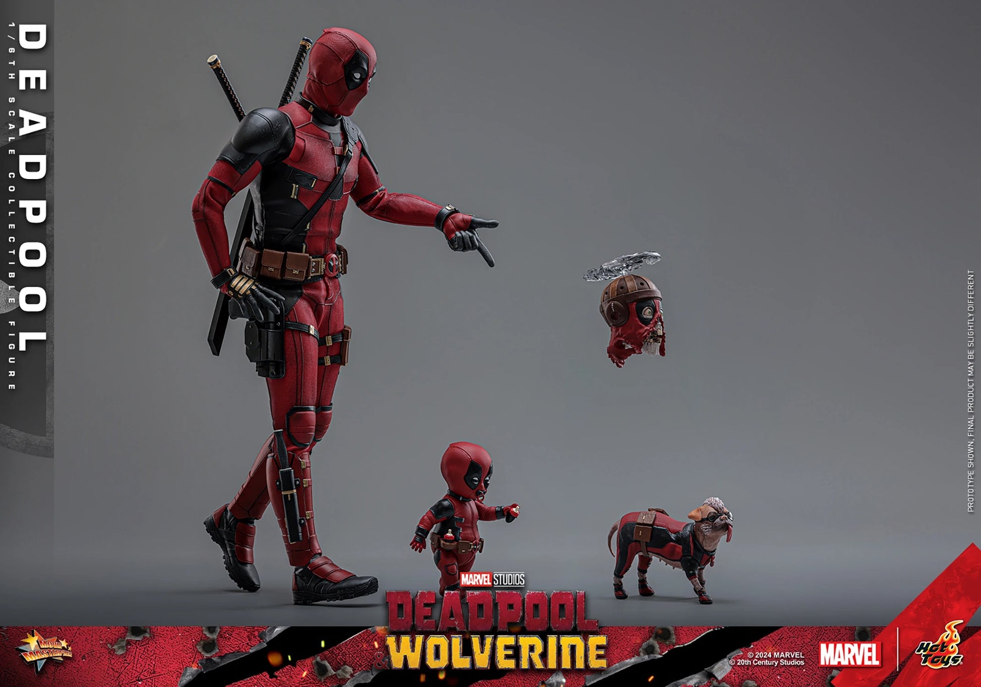 HOTTOYS MARVEL DEADPOOL 1/6
