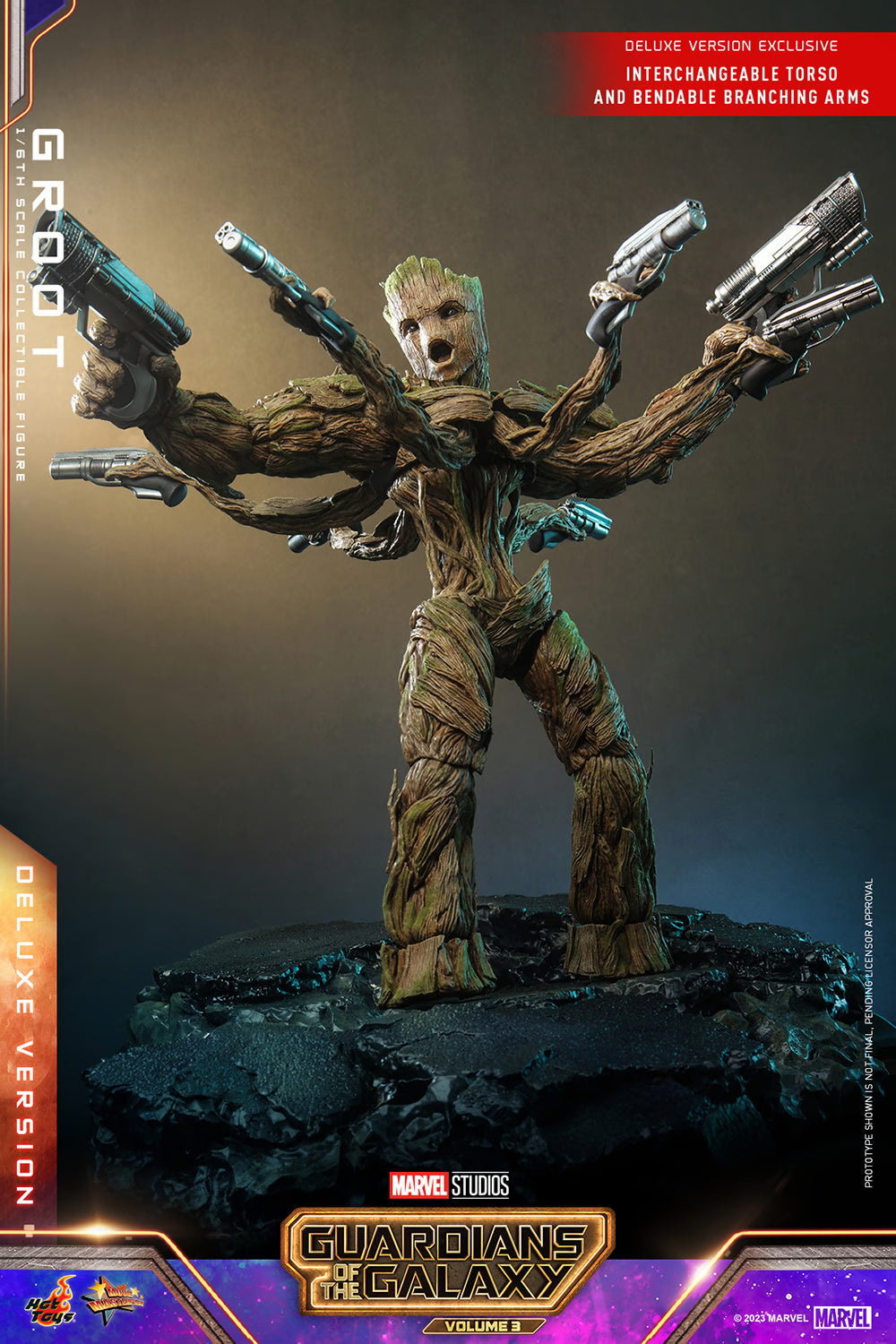 HOTTOYS MARVEL GROOT VOL.3 (DELUXE VERSION) 1/6