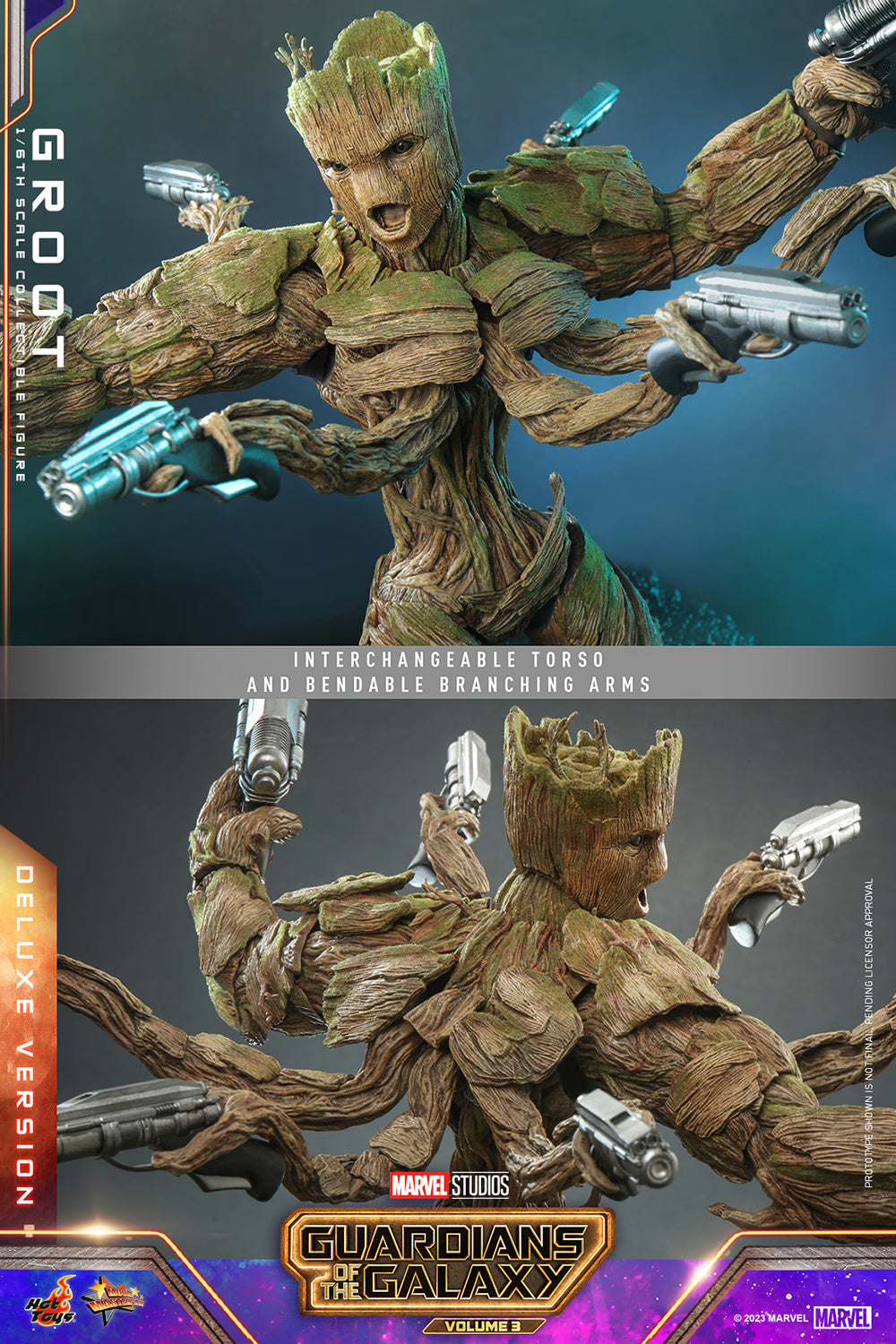 HOTTOYS MARVEL GROOT VOL.3 (DELUXE VERSION) 1/6