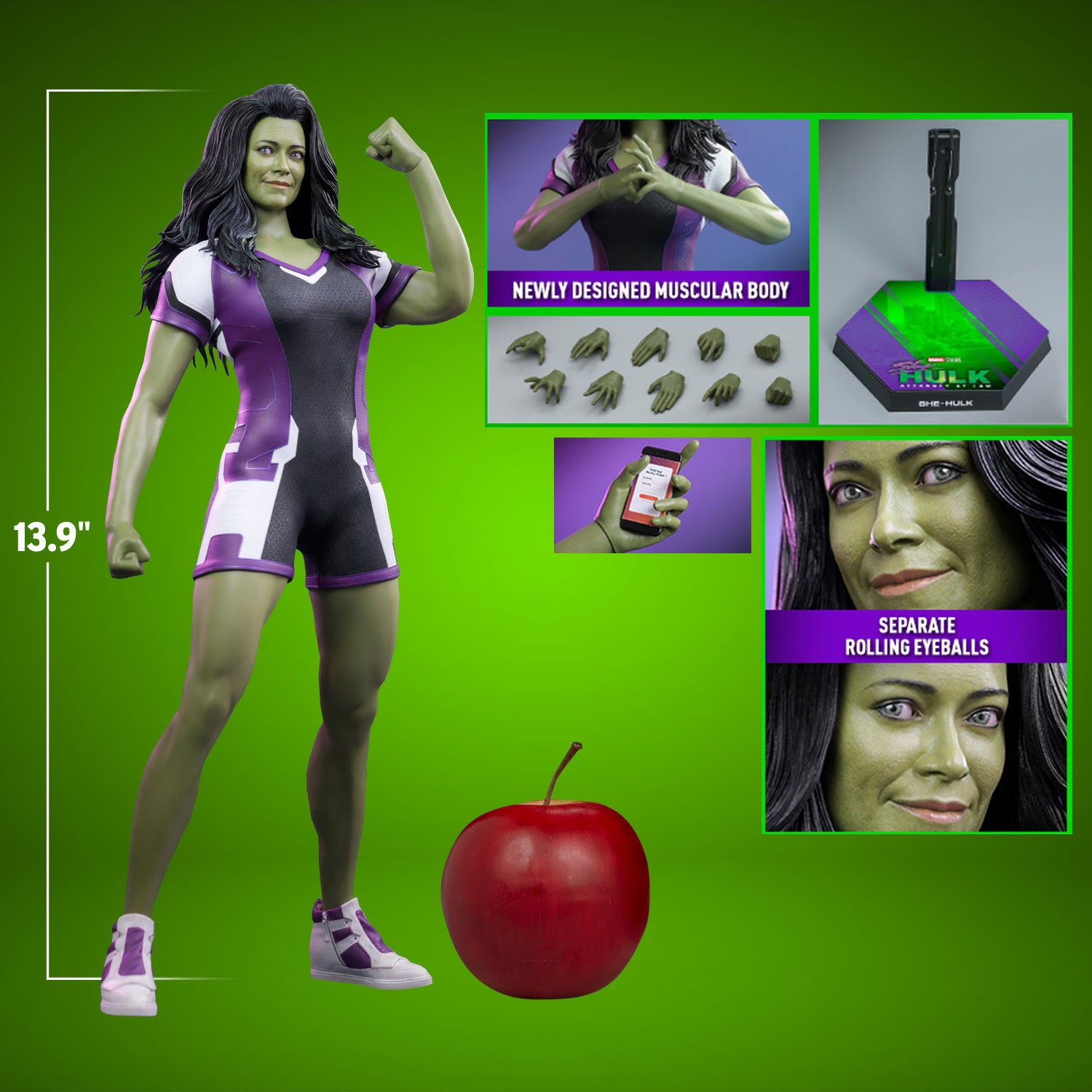 HOTTOYS MARVEL SHE-HULK 1/6