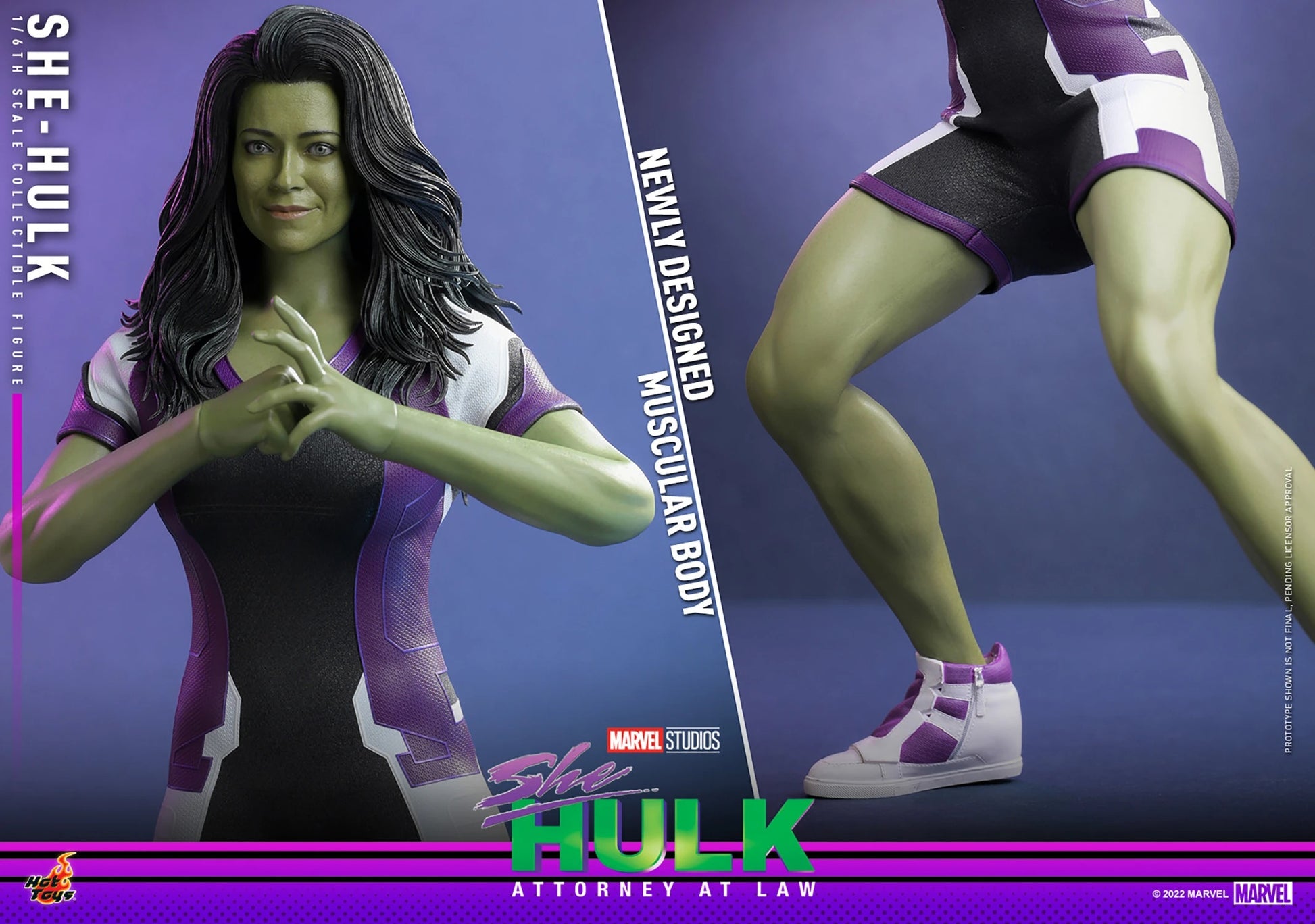 HOTTOYS MARVEL SHE-HULK 1/6