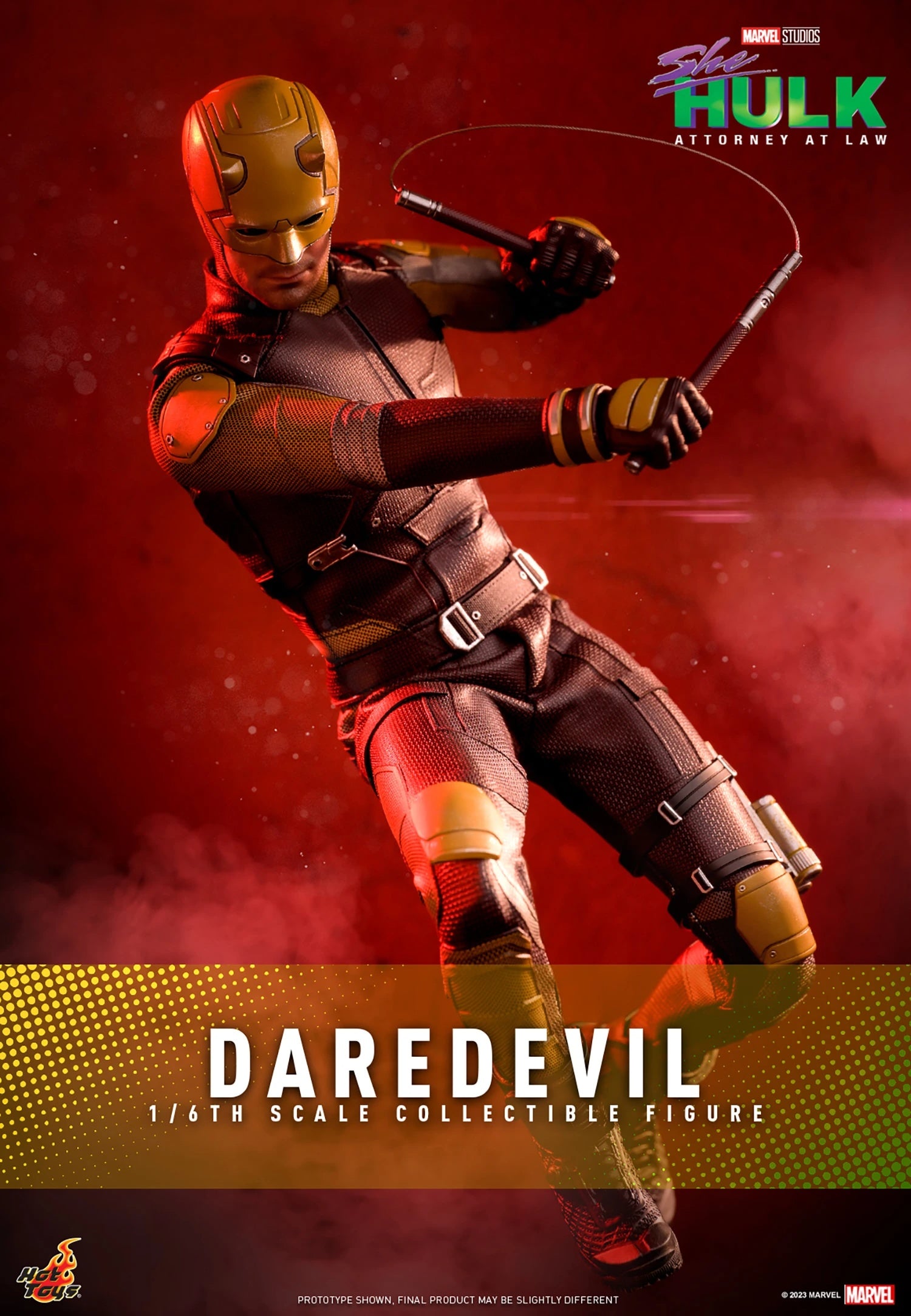HOTTOYS MARVEL SH DAREDEVIL 1/6