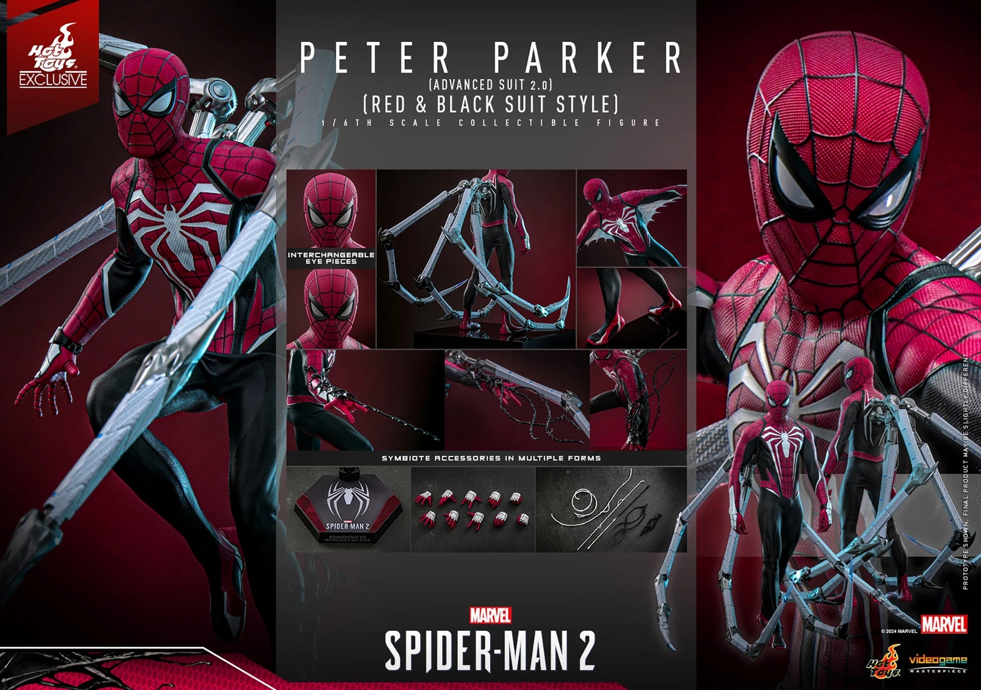HOTTOYS PETER PARKER (ADVANCED SUIT 2.0) 1/6