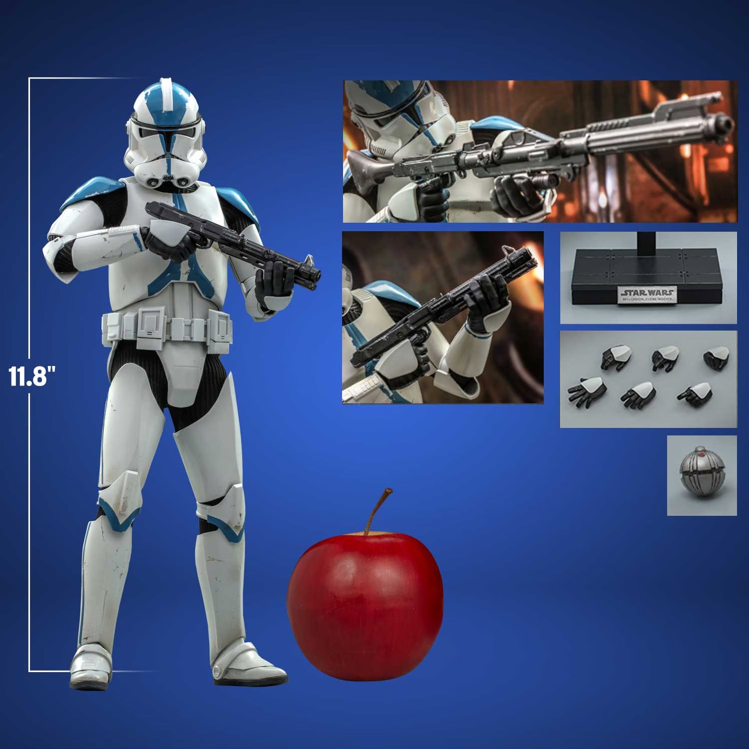 HOTTOYS SW 501ST LEGION CLONE TROOPER 1/6