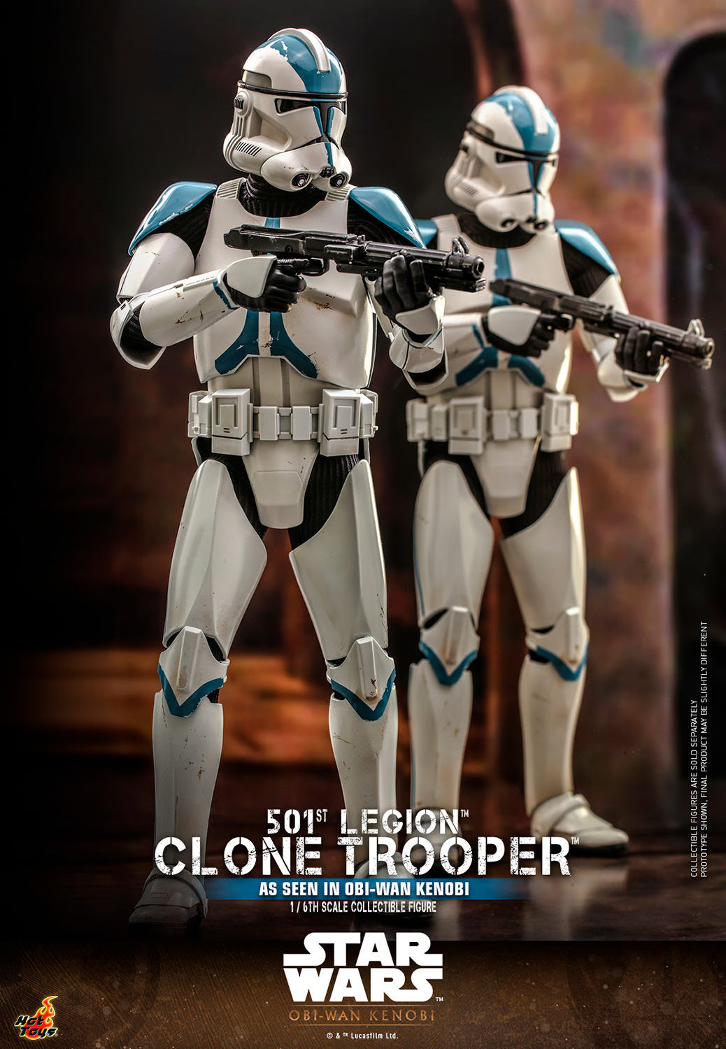 HOTTOYS SW 501ST LEGION CLONE TROOPER 1/6