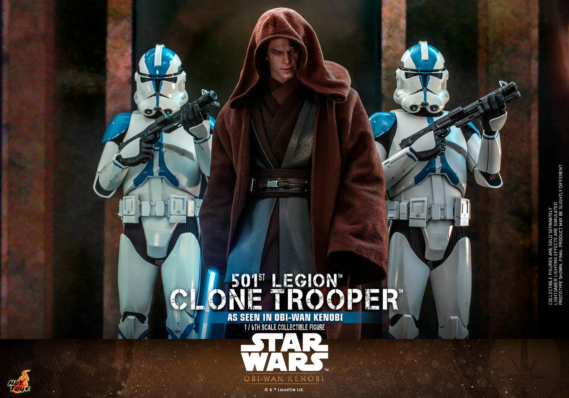 HOTTOYS SW 501ST LEGION CLONE TROOPER 1/6