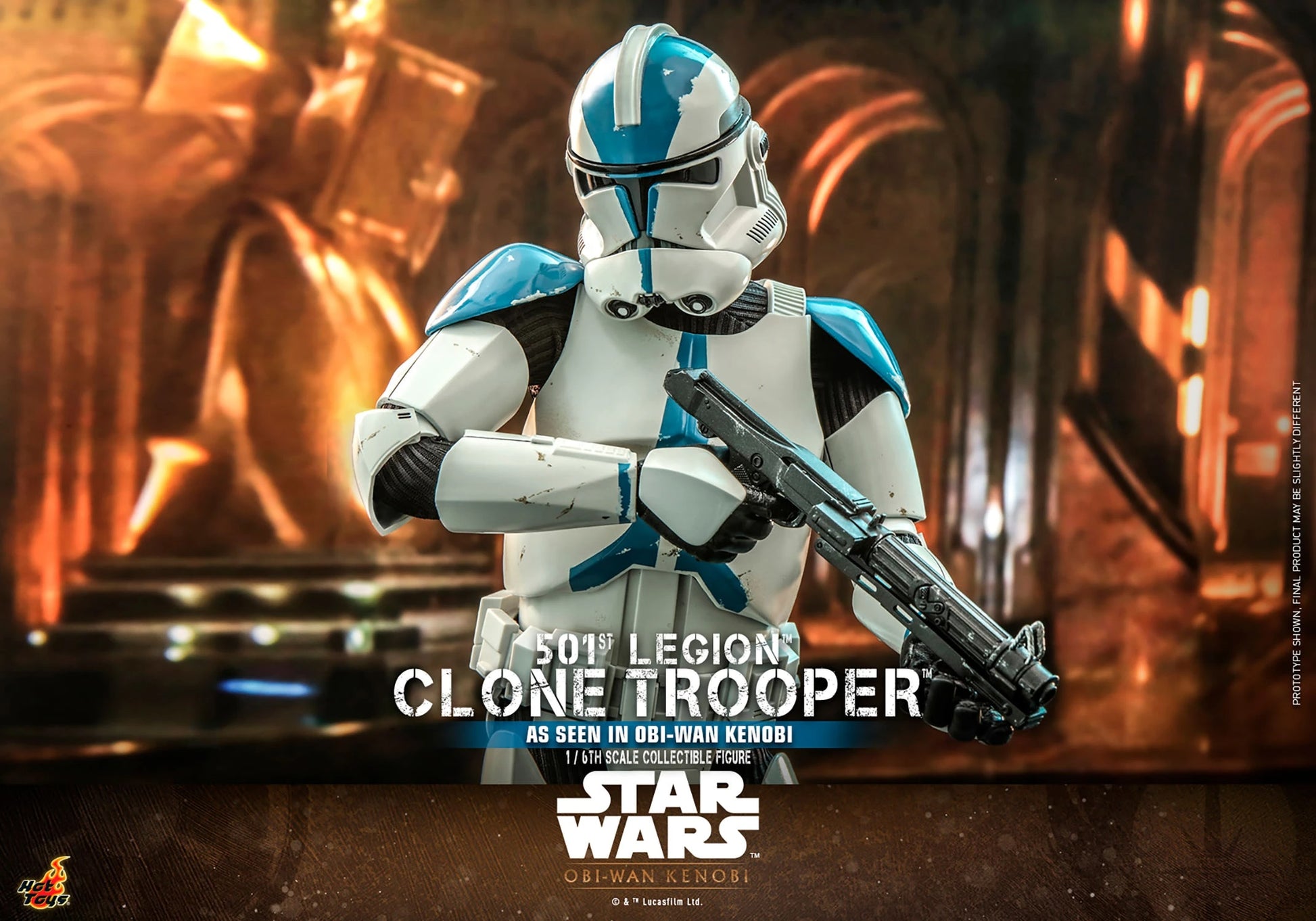 HOTTOYS SW 501ST LEGION CLONE TROOPER 1/6