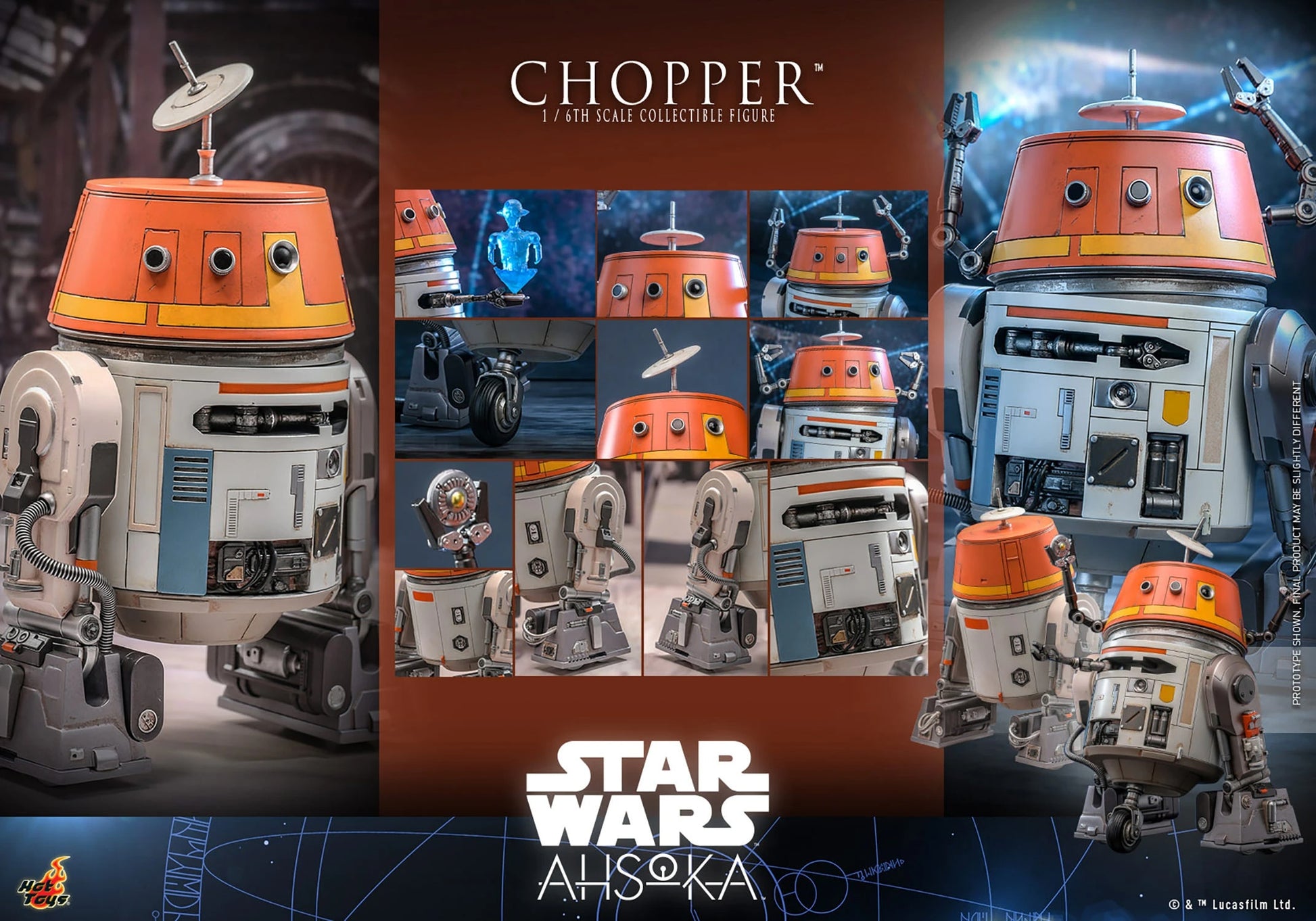 HOTTOYS SW CHOPPER 1/6