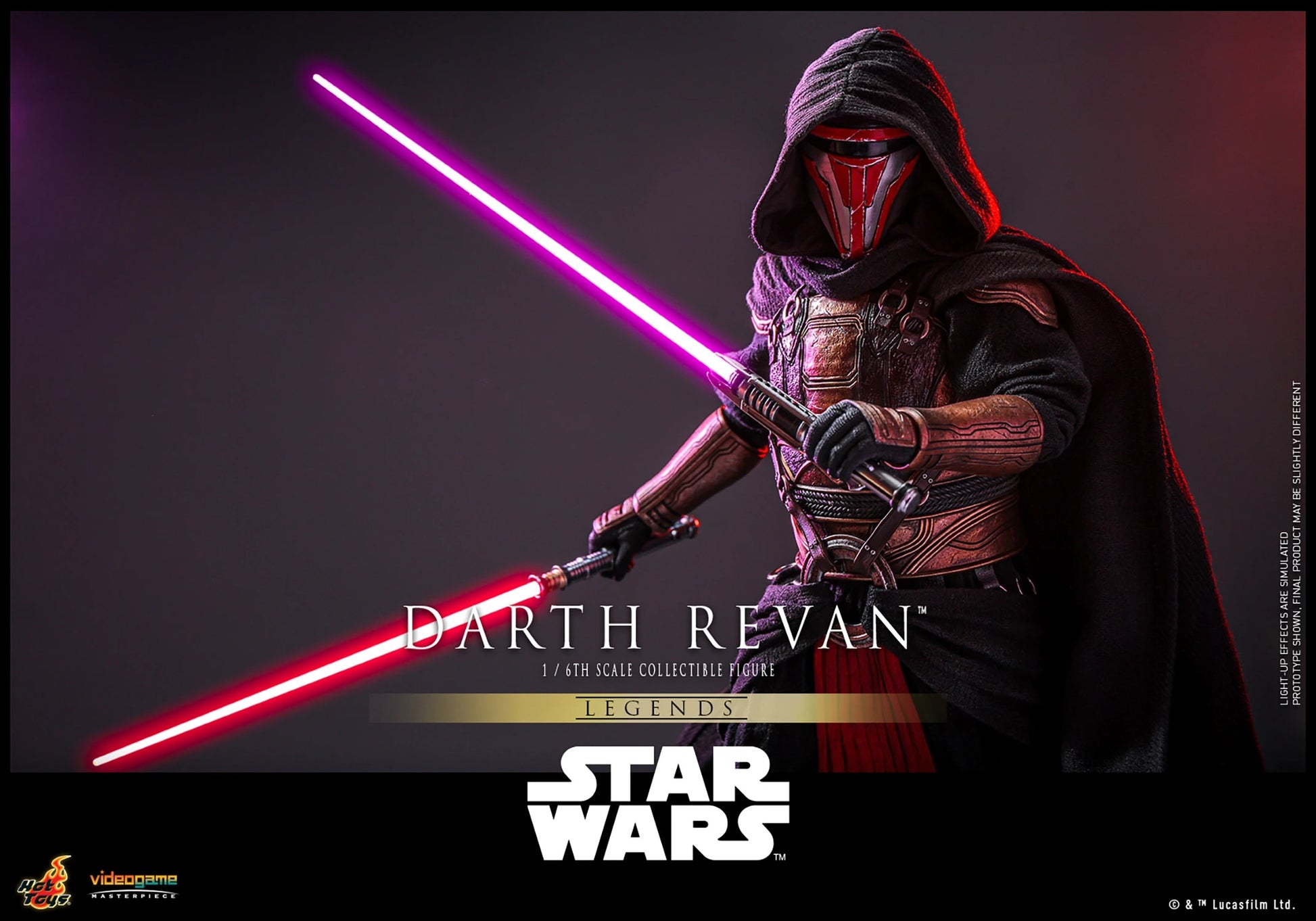 HOTTOYS SW DARTH REVAN EXCLUSIVE 1/6