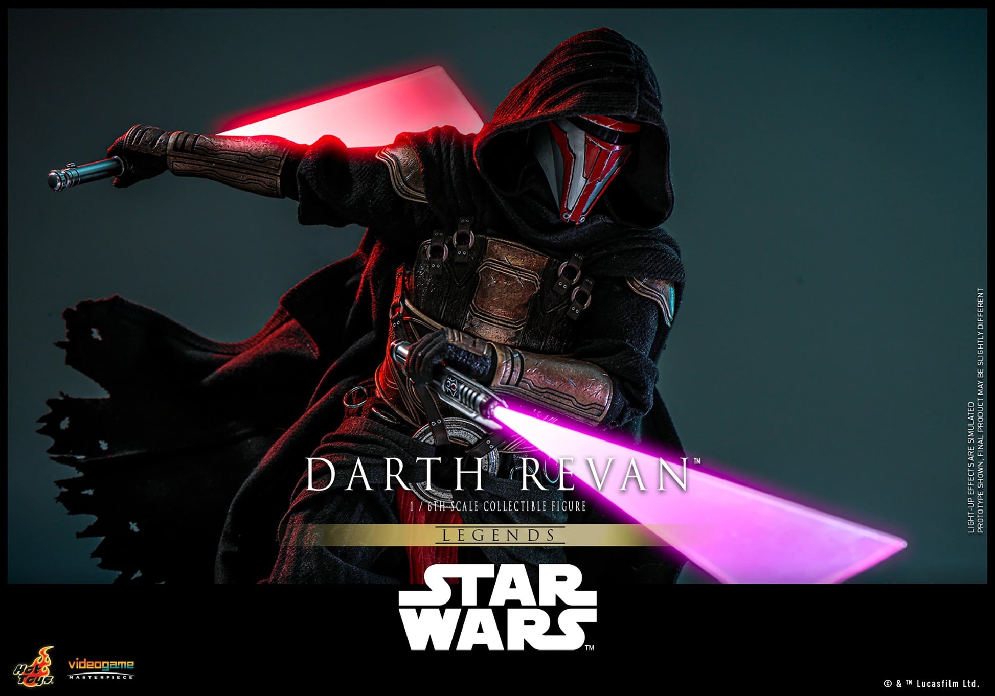 HOTTOYS SW DARTH REVAN EXCLUSIVE 1/6