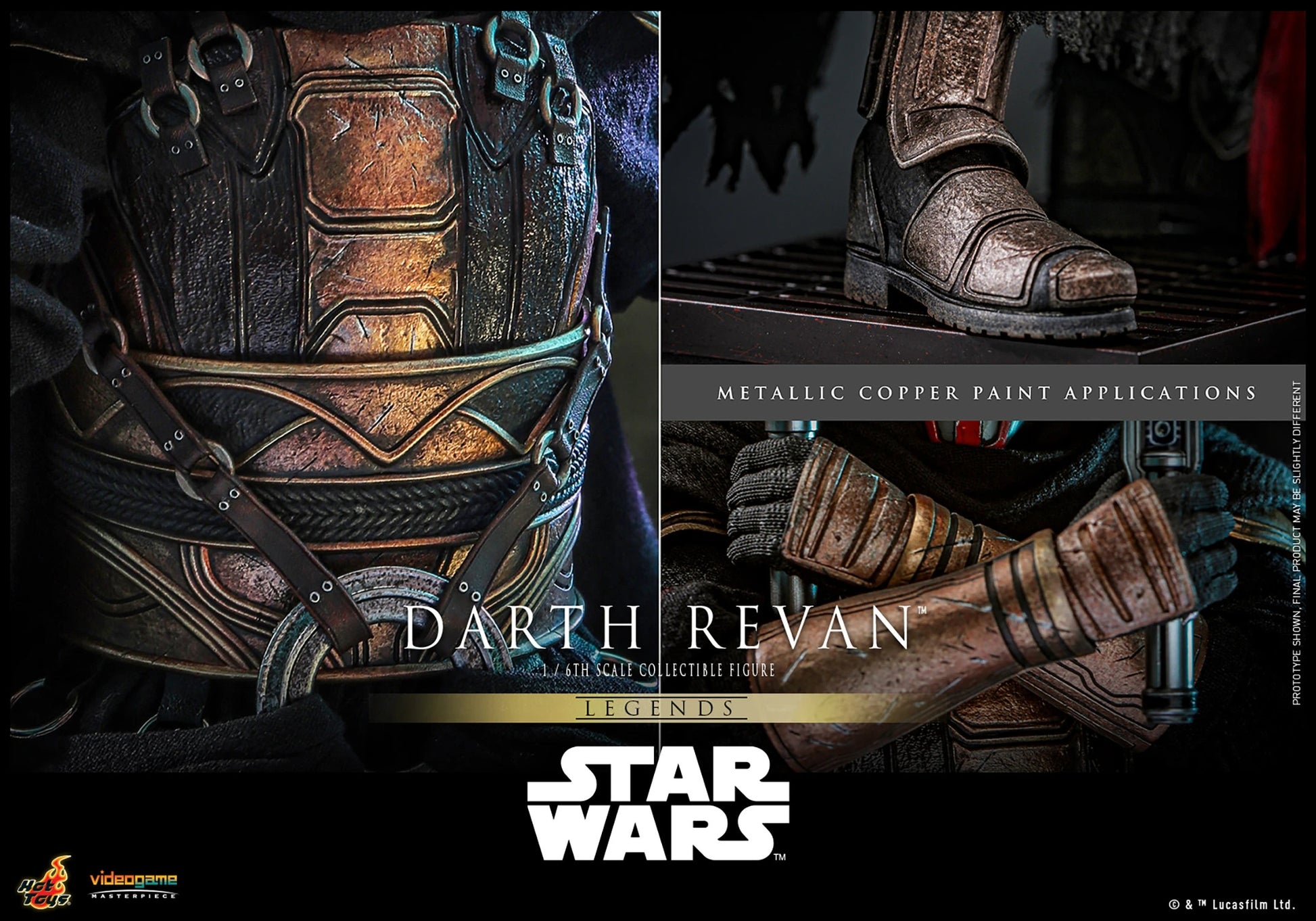 HOTTOYS SW DARTH REVAN EXCLUSIVE 1/6