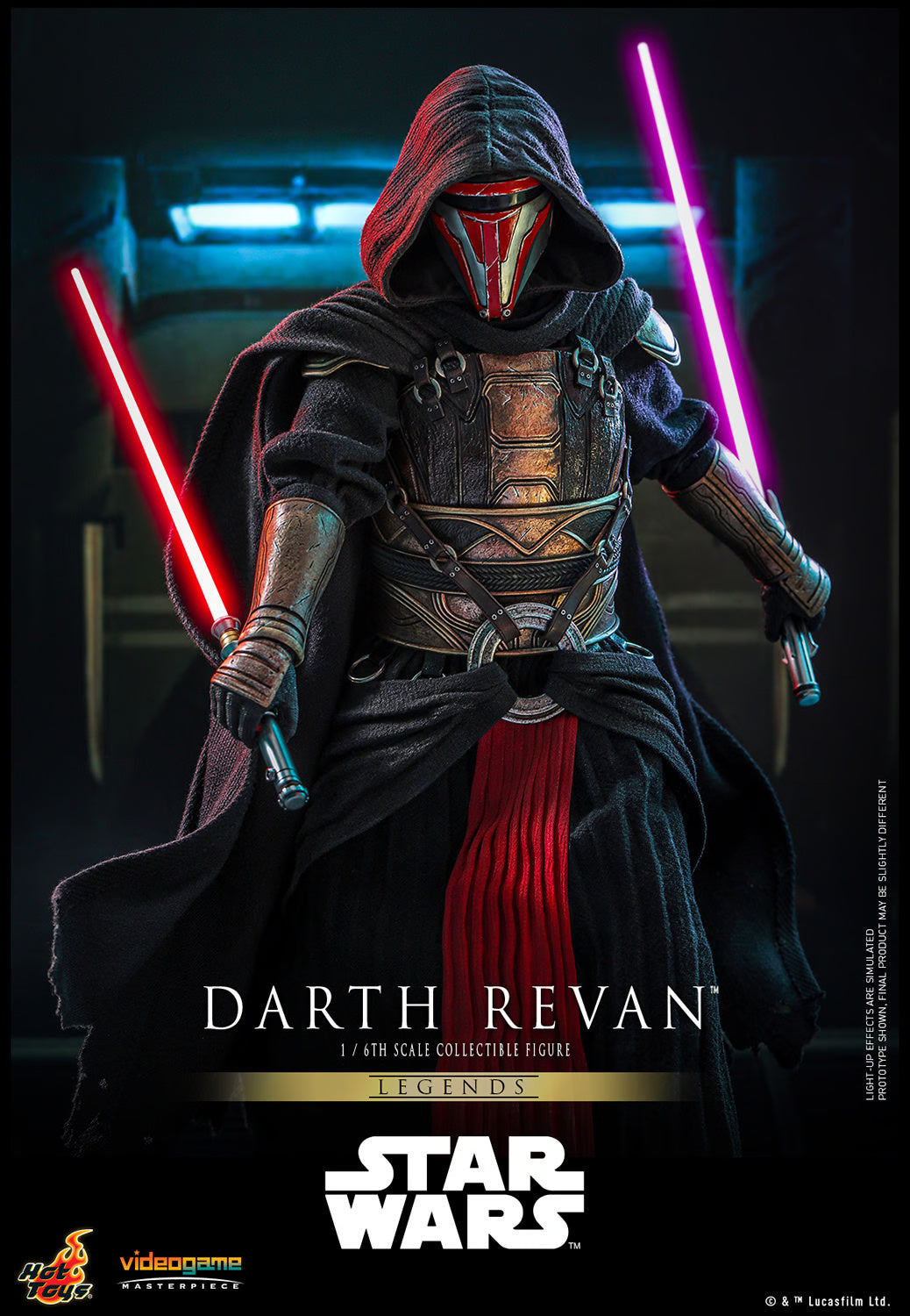 HOTTOYS SW DARTH REVAN EXCLUSIVE 1/6