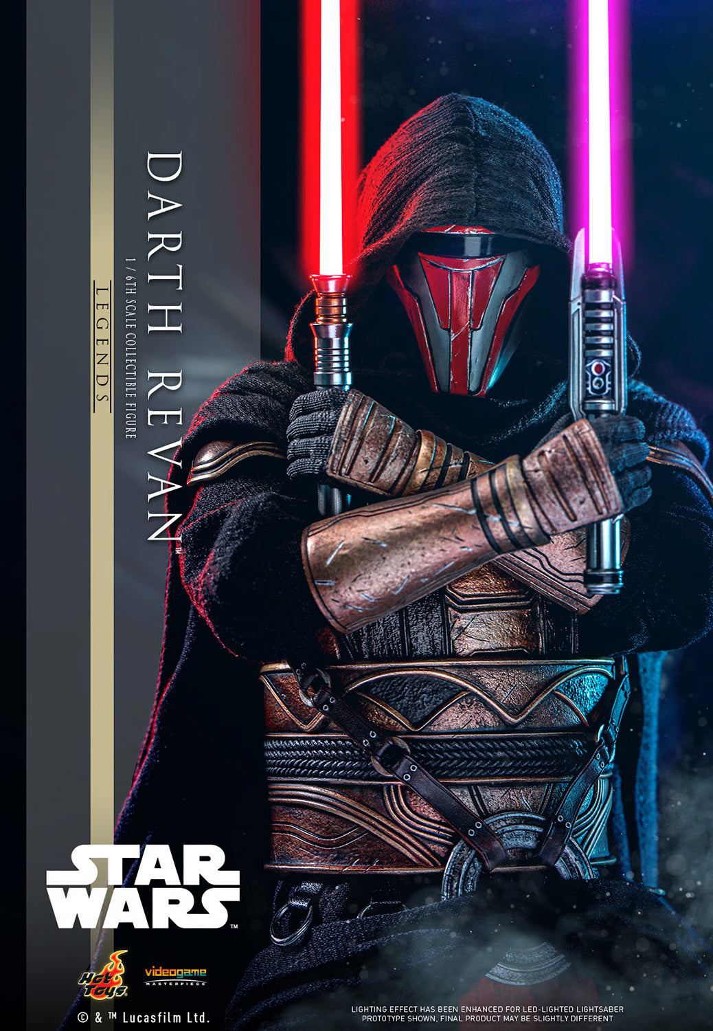 HOTTOYS SW DARTH REVAN EXCLUSIVE 1/6
