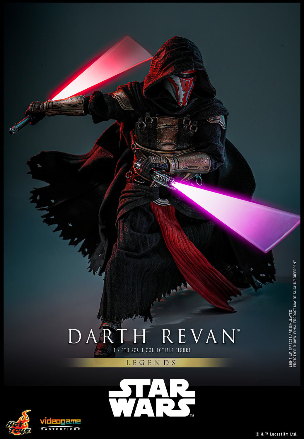 HOTTOYS SW DARTH REVAN EXCLUSIVE 1/6