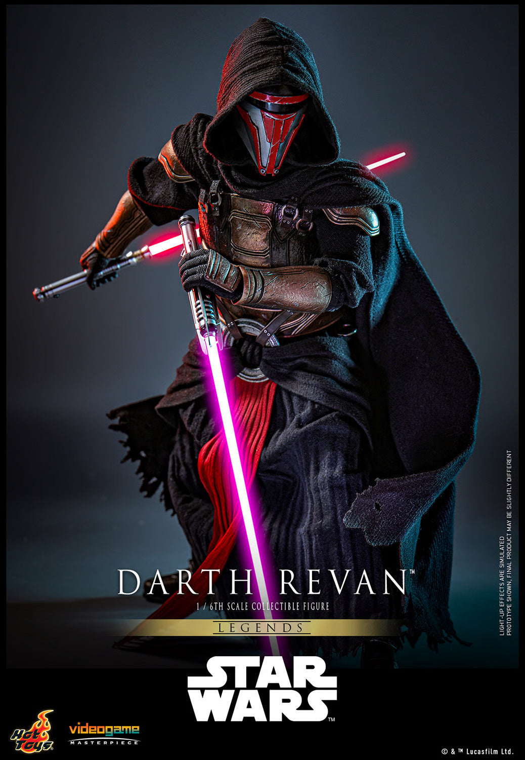 HOTTOYS SW DARTH REVAN EXCLUSIVE 1/6