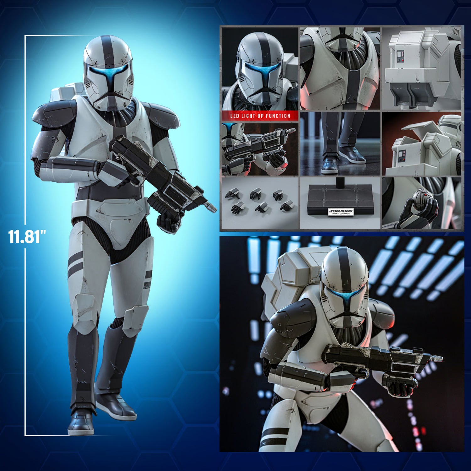 HOTTOYS SW IMPERIAL COMMANDO EXC 1/6