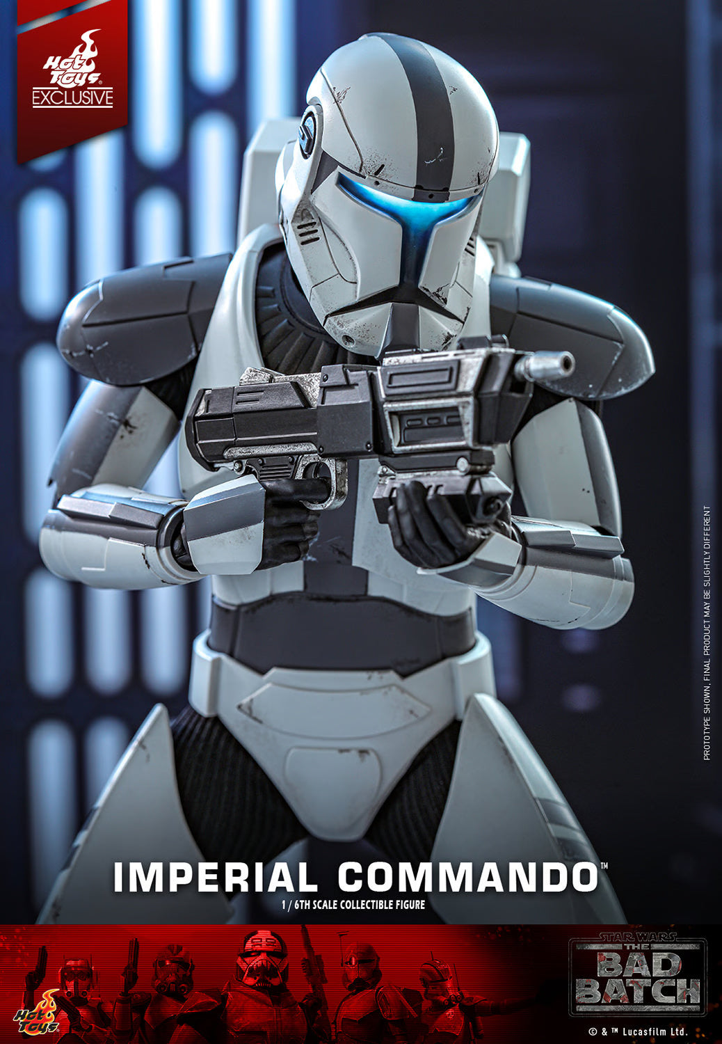 HOTTOYS SW IMPERIAL COMMANDO EXC 1/6