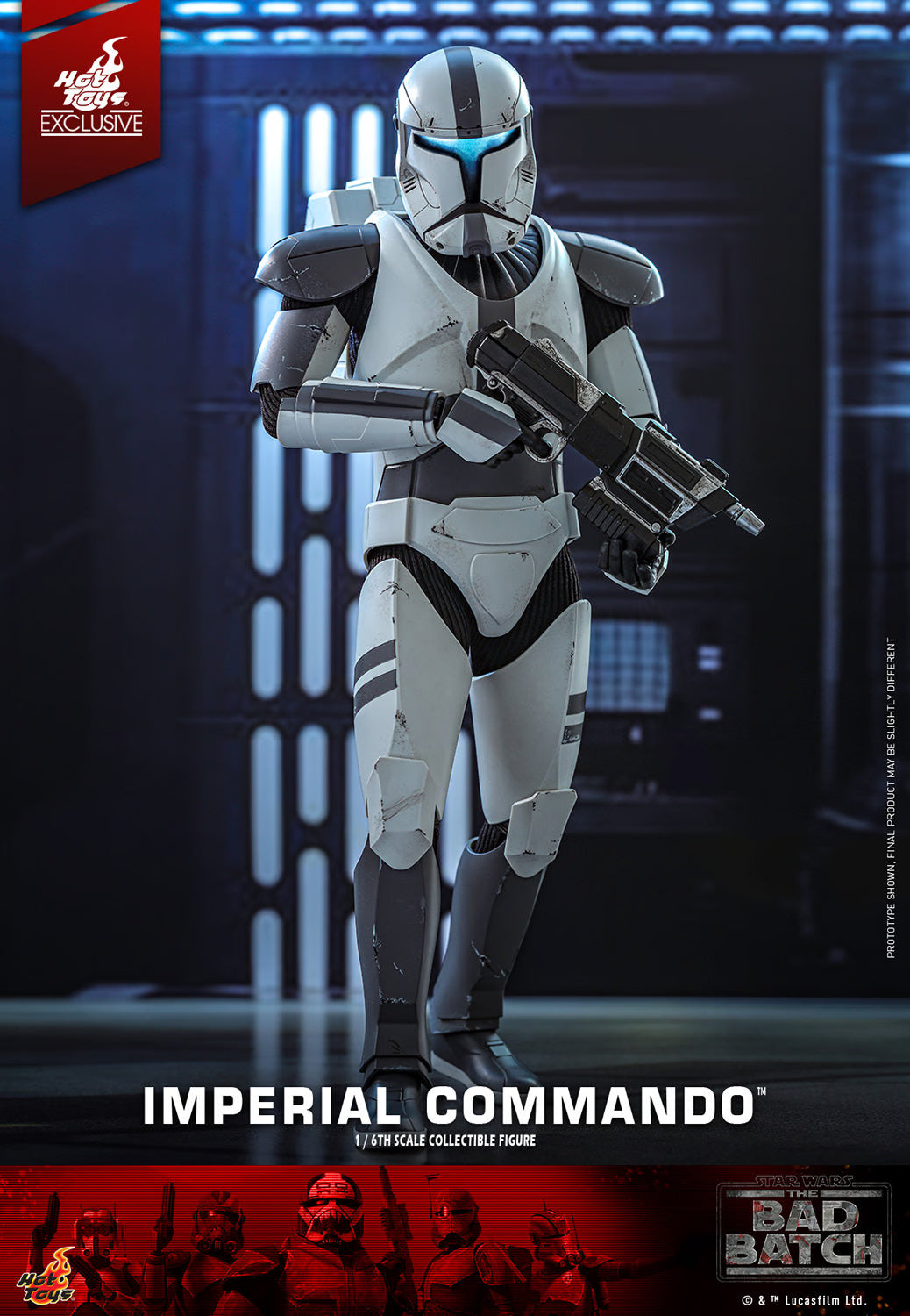 HOTTOYS SW IMPERIAL COMMANDO EXC 1/6
