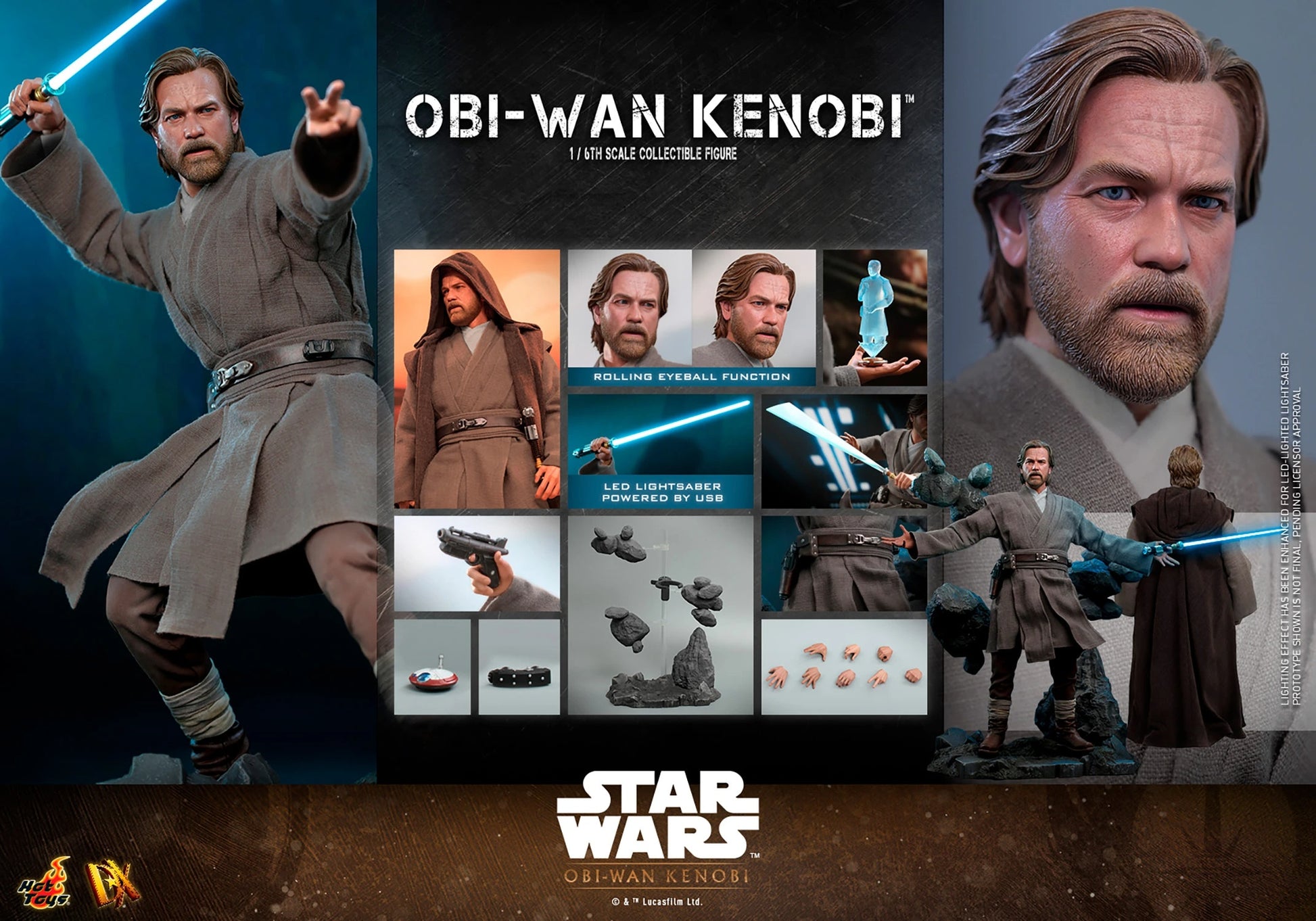 HOTTOYS SW OBI-WAN KENOBI 1/6