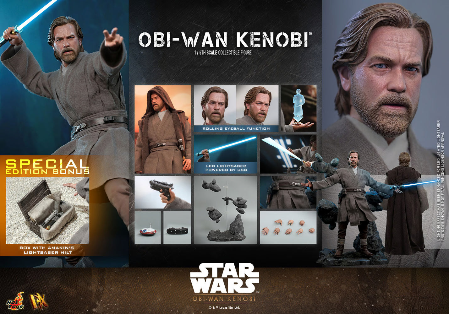 HOTTOYS SW OBI-WAN KENOBI SPECIAL EDITION