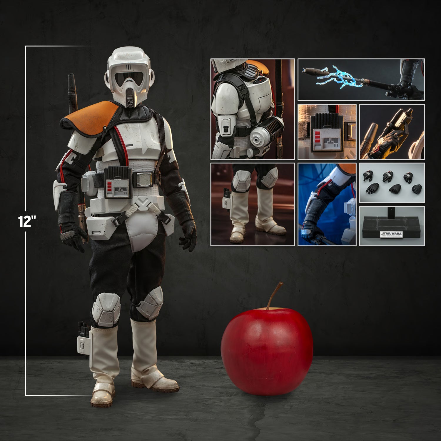 HOTTOYS SW SCOUT TROOPER COMMANDER 1/6