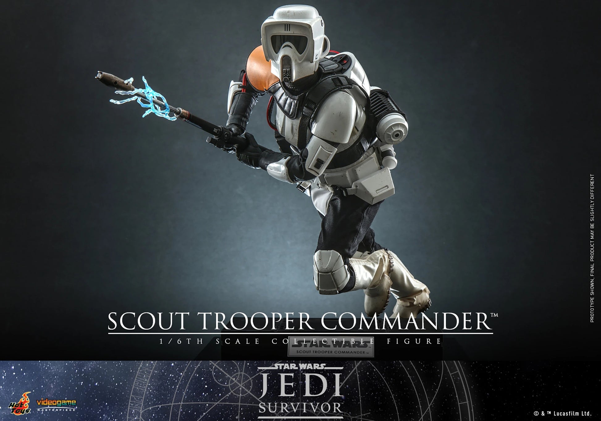 HOTTOYS SW SCOUT TROOPER COMMANDER 1/6