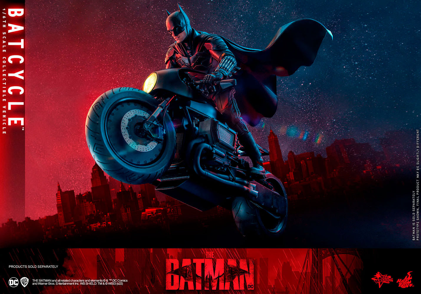 HOT TOYS BATCYCLE SIXTH SCALE