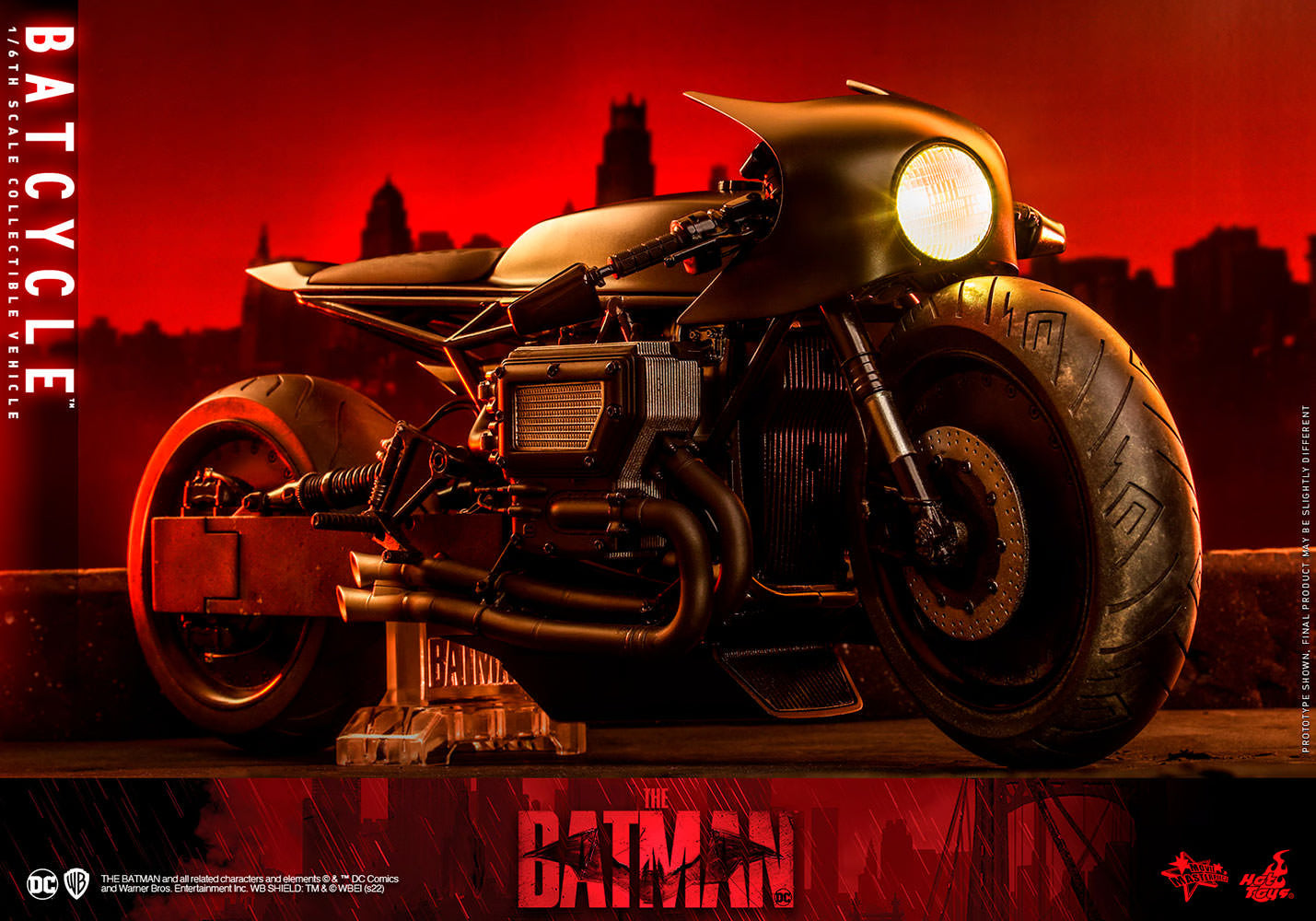 HOT TOYS BATCYCLE SIXTH SCALE